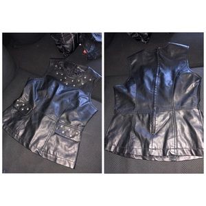 Leather Vest